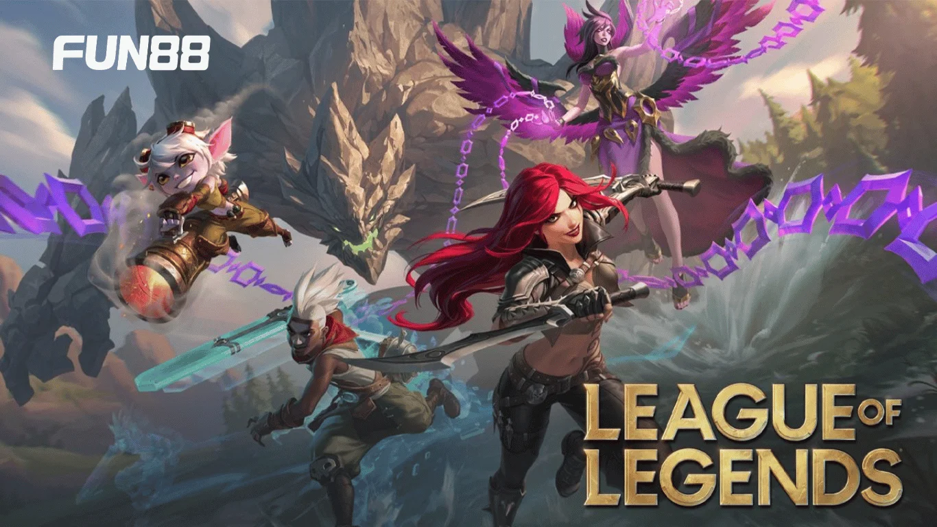 Liên Minh Huyền Thoại hay LOL là game thể thao điện tử nổi tiếng