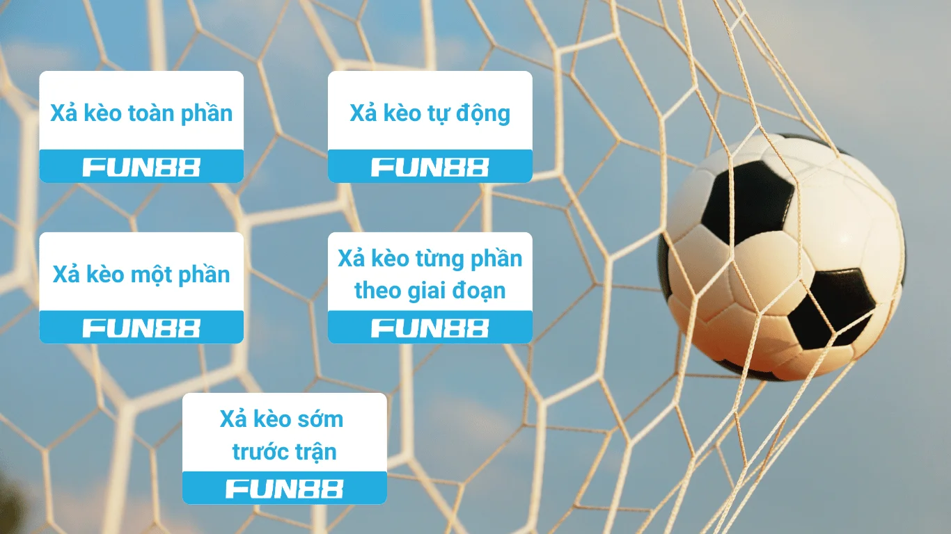 Các loại xả kèo bóng đá phổ biến