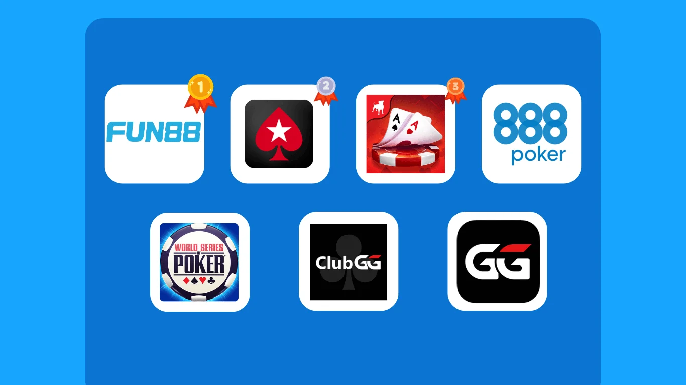 Top 7 ứng dụng chơi Poker online phổ biến