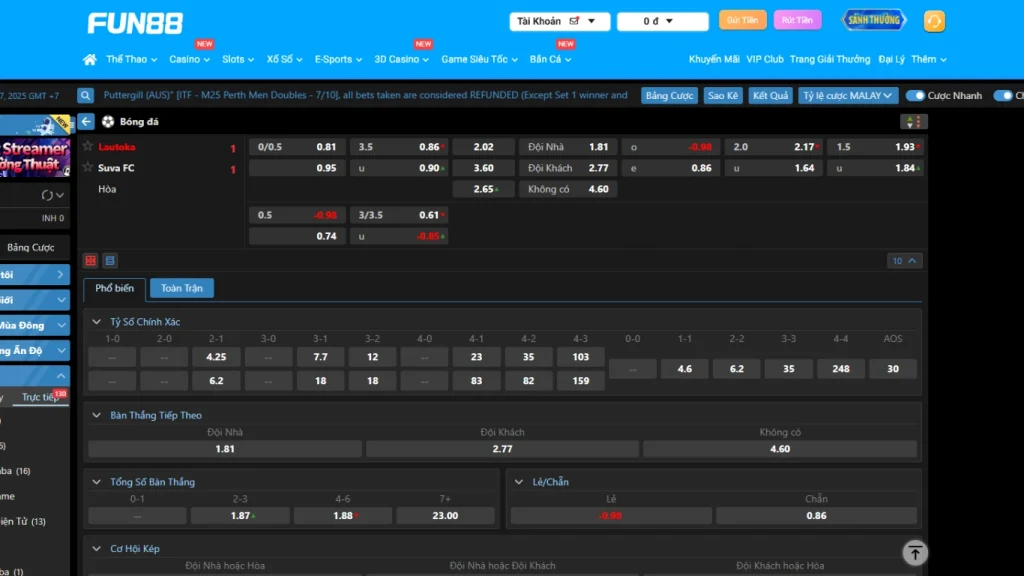 Định nghĩa cơ bản về kèo tỷ số chính xác