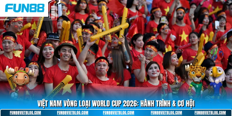 hành trình vòng loại world cup 2026 của Việt Nam
