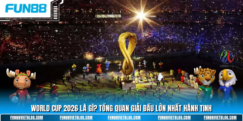 World Cup 2026 là kỳ World Cup lần thứ 23 do FIFA tổ chức, diễn ra tại 3 quốc gia gồm Mỹ, Canada và Mexico